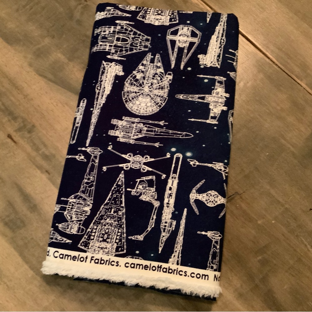 SOLD - Star Wars Cotton Fabric Two yards